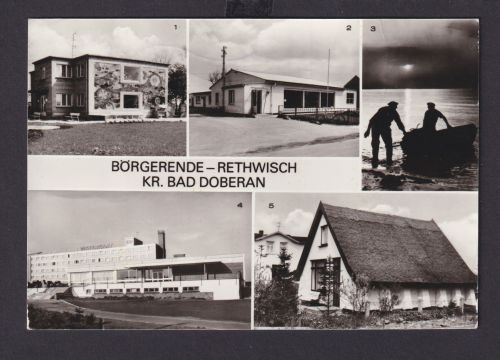 Ansichtskarte Börgerende Rethwisch Kr. Bad Doberan Mecklenburg Vorpommern