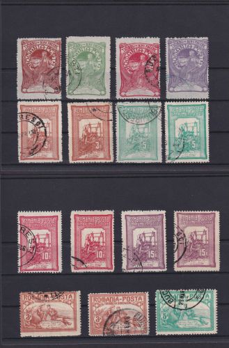 Rumänien 161-207 Jahrgang 1906 gestempelt Kat. ca. 299,00 Ausgabe