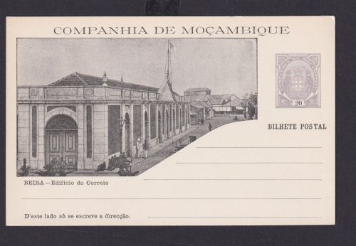 Mosambik Mozambique Afrika Portugal Kolonien selt. Bild Ganzsache Companhia de