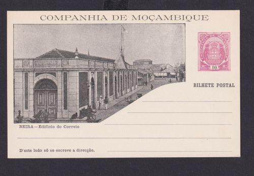 Mosambik Mozambique Afrika Portugal Kolonien selt. Bild Ganzsache Companhia de