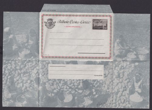 Flugpost São Tomé und Príncipe Afrika Portugal Kolonien seltene Ganzsache