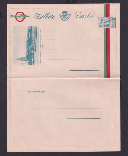 Mosambik Mozambique Afrika Portugal Kolonien selt. Ganzsache Kartenbrief 1,00 $