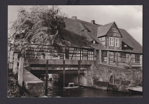 Ansichtskarte Goldberg Kr. Lübz Mecklenburg Vorpommern Kreisheimatmuseum