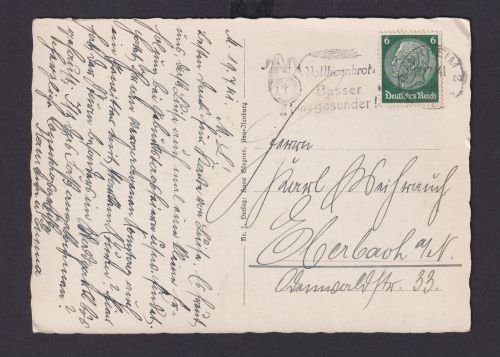 Mannheim Baden Württemberg Deutsches Reich Drittes Reich Ansichtskarte SST