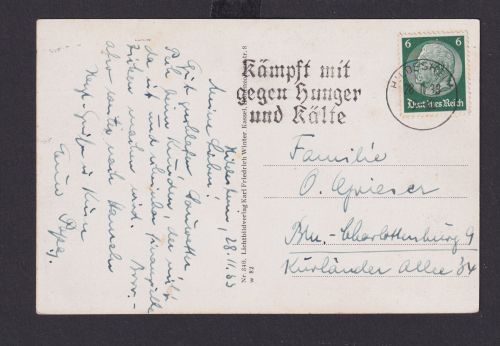 Hildesheim Niedersachsen Deutsches Reich Drittes Reich Ansichtskarte Propaganda