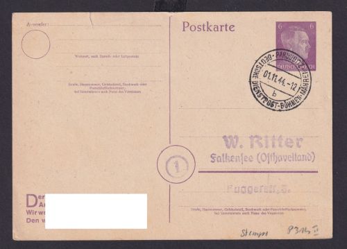 Besetzung Pardubitz Böhmen Deutsche Ostgebiete Pardubice Tschechien Deutsches