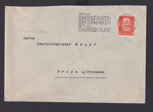Dresden Sachsen Deutsches Reich Drittes Reich Karte Postsache SST Kauft