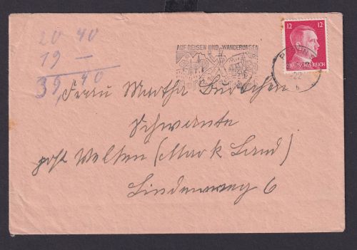 Posen Preußen Deutsche Ostgebiete Polen Deutsches Reich Drittes Reich Brief