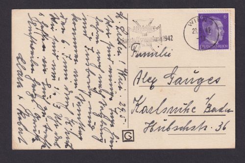 Ostmark Wien Österreich Deutsches Reich Drittes Reich Ansichtskarte SST