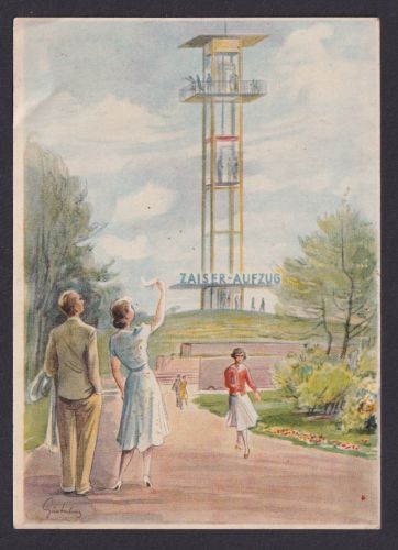 Ansichtskarte Stuttgart Baden Württemberg Künstlerkarte Sign.