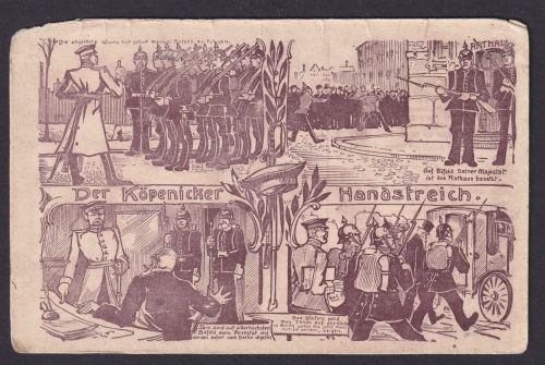 Ansichtskarte Berlin Der Köpenicker Handstreich Der Hauptmann von Köpenick