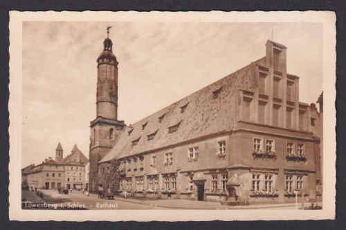 Ansichtskarte Löwenberg Schlesien Deutsche Ostgebiete Lwowek Slaski Polen