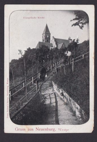Ansichtskarte Nowe Neuenburg Westpreußen Pommern Deutsche Ostgebiete Nowe Polen