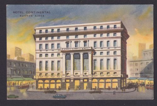 Ansichtskarte Buenos Aires Argentinien Gastronomie Hotel Continental n. Berlin