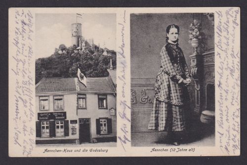 Ansichtskarte Bad Godesberg NRW Godesburg Aennchen Haus Foto Aennchen
