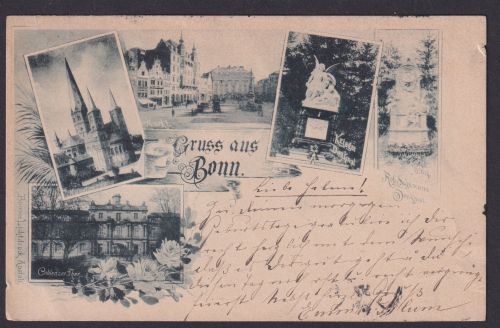 Ansichtskarte Bonn NRW Versch. Stadtansichten Verlag Bonner Lichtdruck Anstalt