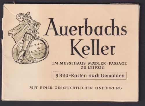 Ansichtskarte Lot Sammlung Auerbach Keller Leipzig Messehaus Mädler Passage
