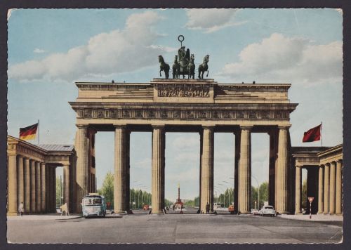 Berlin Lot Sammlung 7 x Groß Ansichtskarten 210 x 150 u.a. Brandenburger Tor
