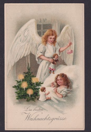 Weihnachten Ansichtskarte Künstlerkarte Weihnachtsgruß