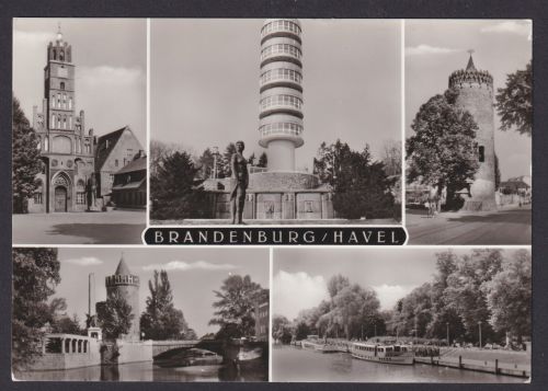 Ansichtskarte Brandenburg an d. Havel Brandenburg Friedenswacht Plauer Torturm
