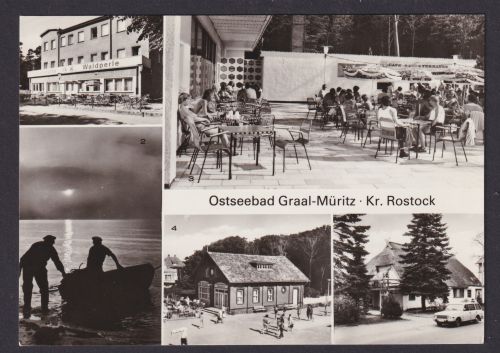 Ansichtskarte Graal Müritz Kr. Rostock Mecklenburg Vorpommern Ostseebad