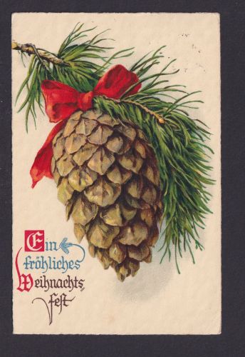 Ansichtskarte Künstlerkarte Weihnachtsgruß ab Mainz Rheinland Pfalz n.