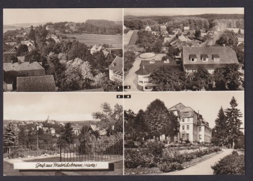 Ansichtskarte Friedrichsbrunn Sachsen Anhalt Sanarorium Ernst Thälmann Erholungs