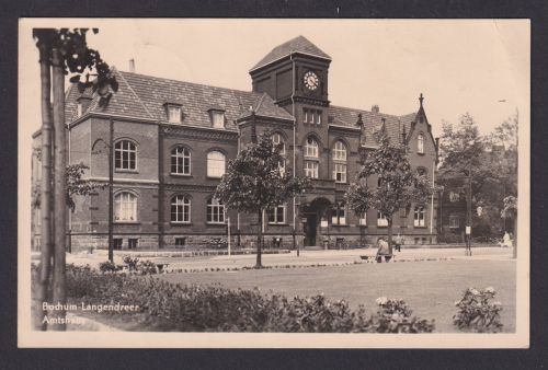 Ansichtskarte Bochum Langendreer NRW Amtshaus n. Derental