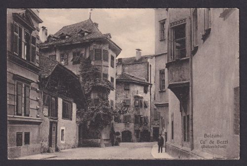 Ansichtskarte Bolzano Bozen Italien Ca de Bezzi Batzenhäusl