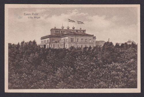 Ansichtskarte Essen Ruhr NRW Villa Hügel