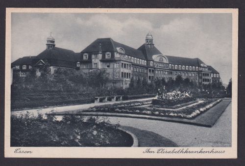 Ansichtskarte Essen NRW Elisabethkrankenhaus Medizin Gesundheit