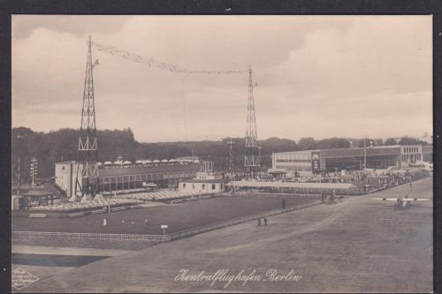 Ansichtskarte Berlin Flughafrn Zentralflughafen