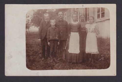 Familien Foto Ansichtskarten Kunstanstalt Rotax Hannover Emmerberg