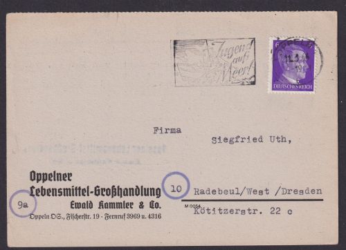 Oppeln Schlesien Deutsche Ostgebiete Opole Polen Deutsches Reich Karte SST