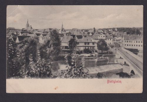 Ansichtskarte Bietigheim Baden Württemberg Totalansicht