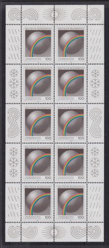 Bund Kleinbogen Zehnerbogen 1785 Klimarahmenkonferenz postfrisch MNH Kat 12,00