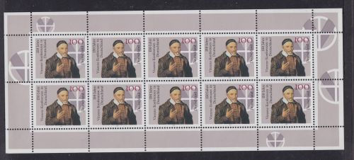 Bund Kleinbogen Zehnerbogen 1793 Vinzenz Konferenz postfrisch MNH Kat 13,00