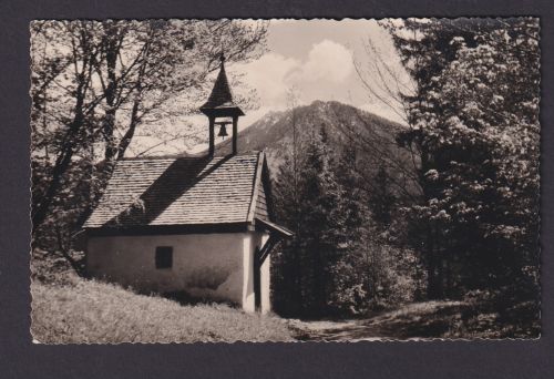 Ansichtskarte Bad Oberdorf b. Hindelang Bayern Allgäu Hornkapelle