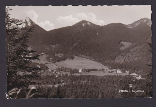 Ansichtskarte Kreuth Tegernsee Bayern n. Mettmann NRW