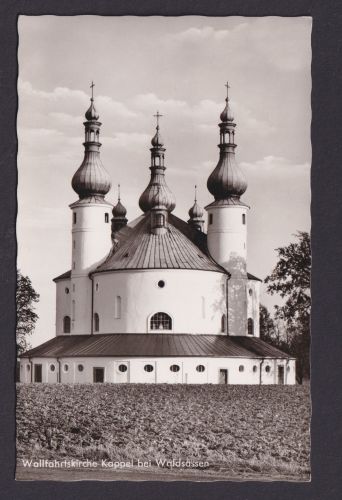 Ansichtskarte Kappel Waldsassen Bayern Wallfahrtskirche