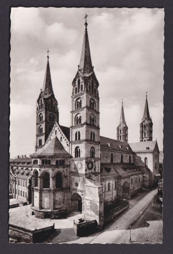 Ansichtskarte Bamberg Bayern Dom Kirche Religion