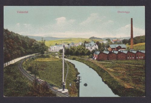Ansichtskarte Lüdenscheid NRW Volmetal Oberbrügge Industrie Volmetal Serie