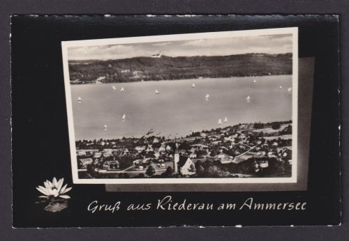 Ansichtskarte Riederau Bayern Ammersee Oberbayern