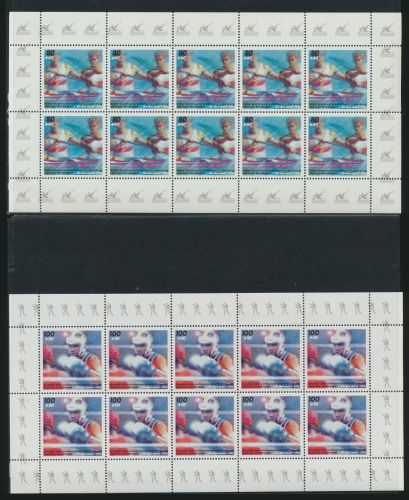 Bund Kleinbogen Zehnerbogen 1777-1780 Sport Kanu Weltmeisterschaft MNH Kat 80,00