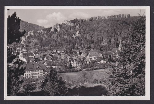 Ansichtskarte Blaubeuren Baden Württemberg Totalansicht