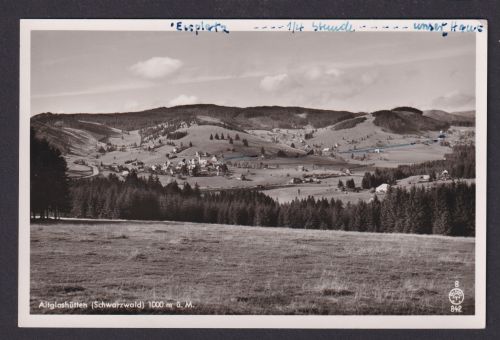 Ansichtskarte Altglashütten Baden Württemberg Schwarzwald