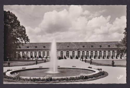 Ansichtskarte Ansbach Bayern Hofgarten Orangerie Springbrunnen Park
