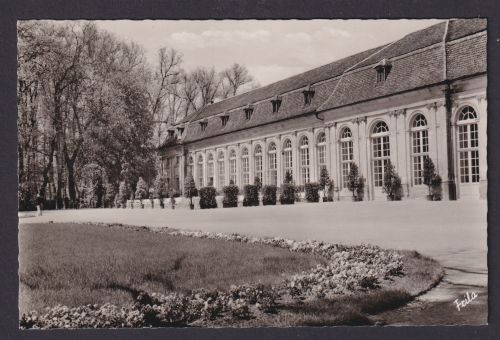 Ansichtskarte Ansbach Bayern Orangerie Cafe Restaurant Park