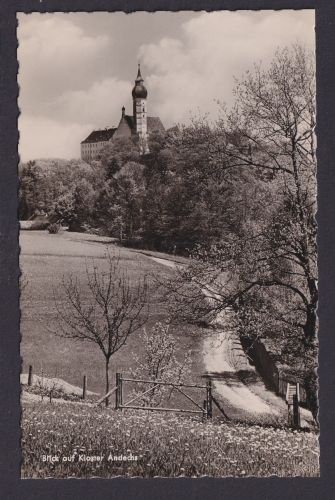 Ansichtskarte Andech Bayern Kloster Andechs