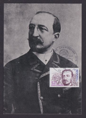 Briefmarken Frankreich 2358 Anfre Chantemesse Bakteriolge Medizin Maximumkarte
